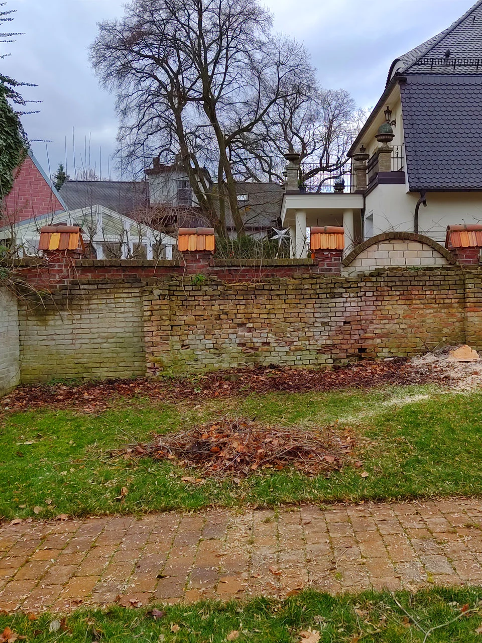 Baumfällungen in Storkow Projekt nachher